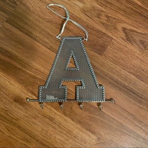 Letter A Jewelry Holder